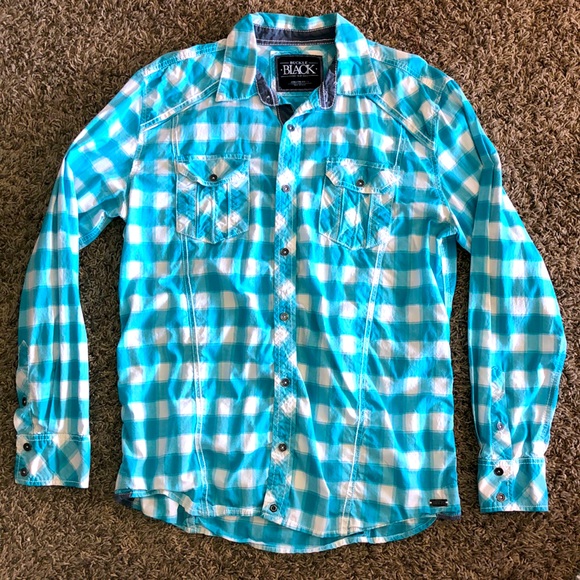 Buckle Other - Buckle Black Athletic Fit Button Up